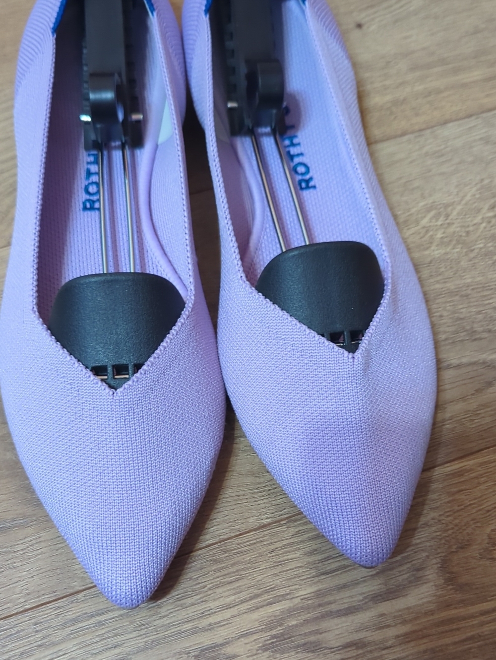 Rothy's Women's Pointed Flats in Lavender sz 11 - Picture 4 of 7